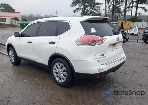 2016 Nissan Rogue S z USA, uszkodzony, nr VIN JN8AT2MV7GW152611